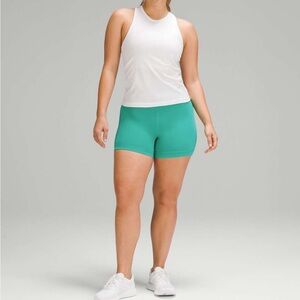 Wunder Train Contour Fit High-Rise Short 4" Kelly Green